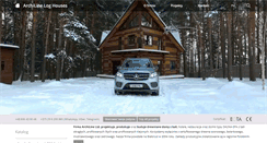 Desktop Screenshot of drewnianedomy-by.pl